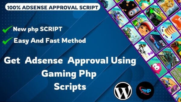 google adsense approval gaming php premium script - Image 3